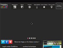 Tablet Screenshot of happy.fr