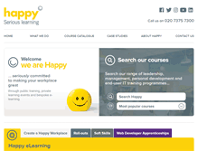 Tablet Screenshot of happy.co.uk